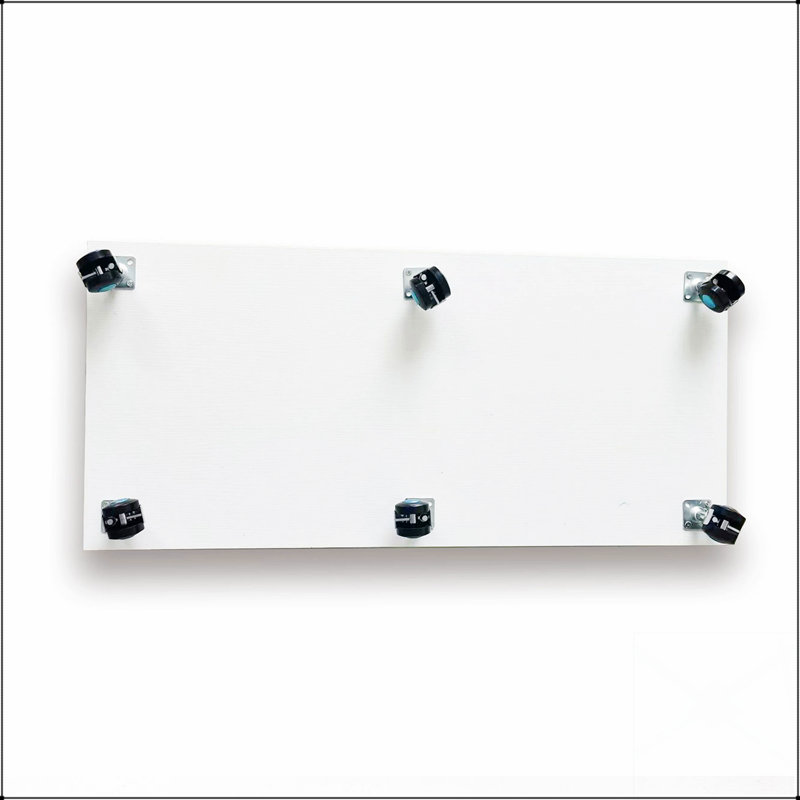 Durable Tempered Glass Display Cabinet With Bluetooth LED, Lock, And Casters For Versatile Storage And Display In Various Rooms