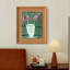 Art mural nordique rectangulaire sur toile Folk Art-1812539733