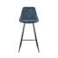 Upholstered Counter Stool with Metal Frame-748741095