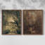 «Vintage Landscape VI», impression giclée sur cadre - ensemble de 2-720107524-720107525