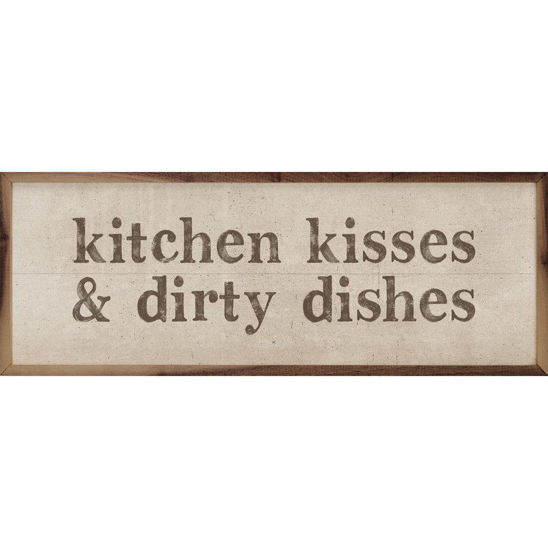 Kitchen Kisses, H 4 po x l 12 po