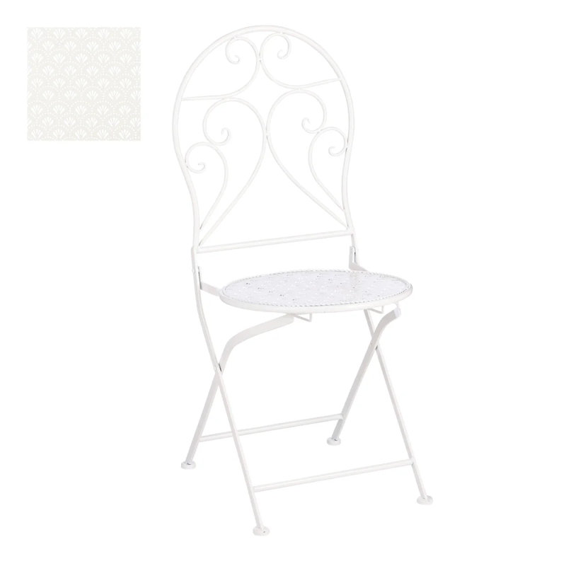Arbas 40cm H Side Chair in White