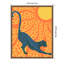 «Sunny Stripes Cheetah Stretch» par Mauriello, reproduction d'art sur toile encadrée-815294058