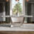 Demby Stone Top 79" Glam Dining Table-767549558