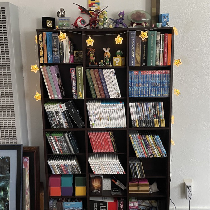 5'' H Media Shelves - Brown