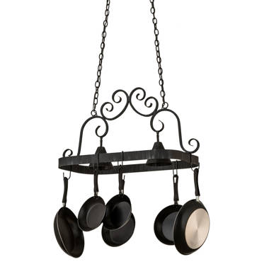 Wrought Iron Hanging Pot Rack