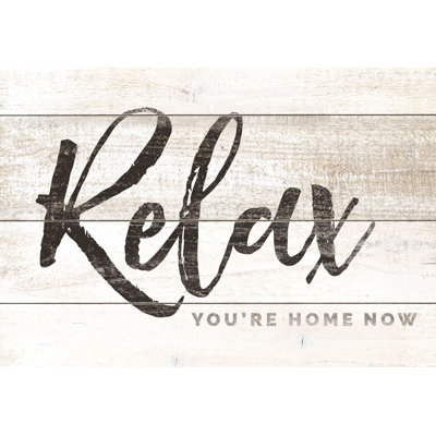 Relax - Wrapped Canvas Art Prints