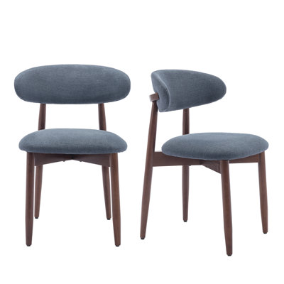 Maylon Upholstered Solid Wood Frame Side Chairs