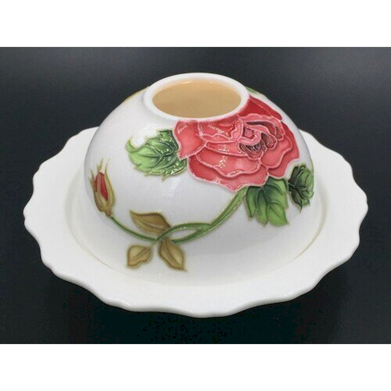 Photophore de table 4,5 po en porcelaine