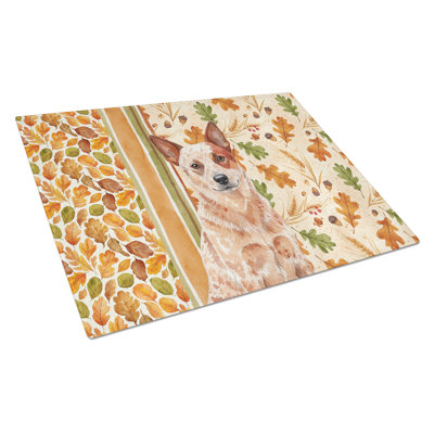Planche à découper en verre Red Heeler