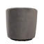 Fauteuil d'appoint pivotant de style tonneau-69005541