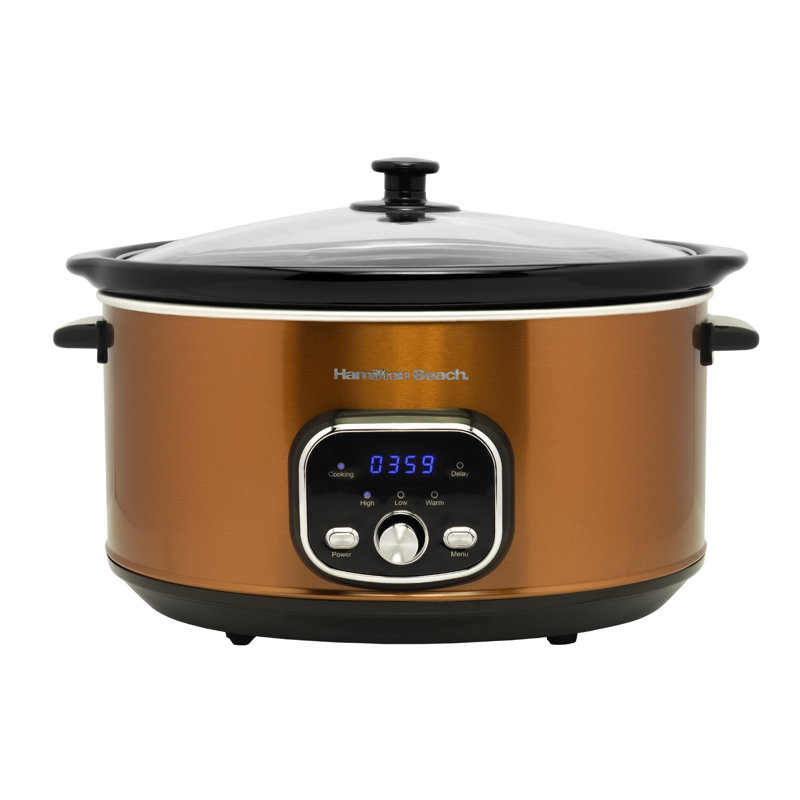 PROGRAMMABLE DIGITAL OVAL SLOW COOKER