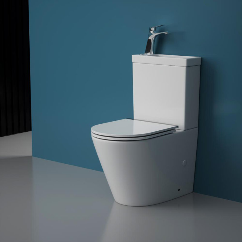 Durovin Bathrooms 1.5L LPF Round (Seat Included)