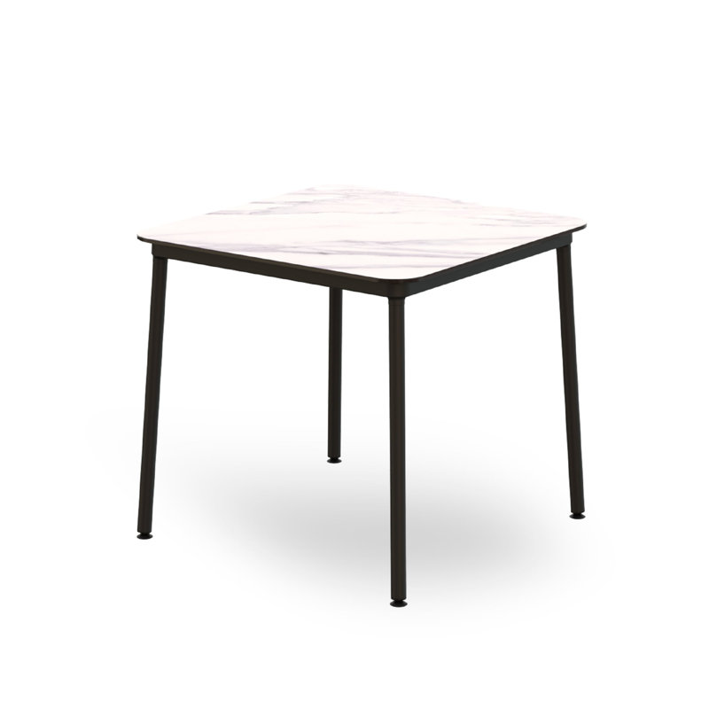 Hub Square Dining Table, 29.53"H x 31.5"L x 31.5"W, White