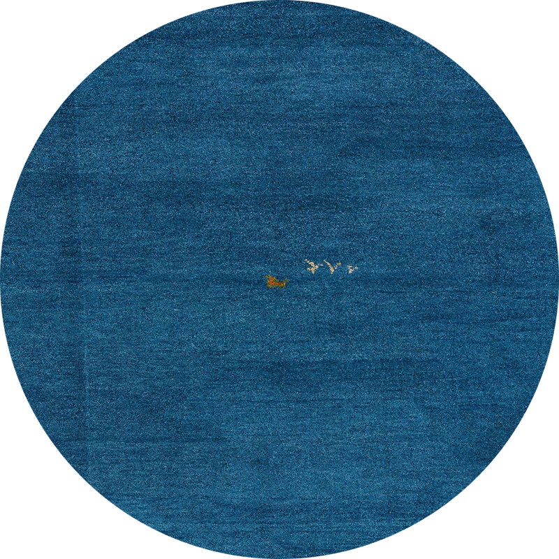Tapis abstrait moderne 4120, Rond 3 pi
