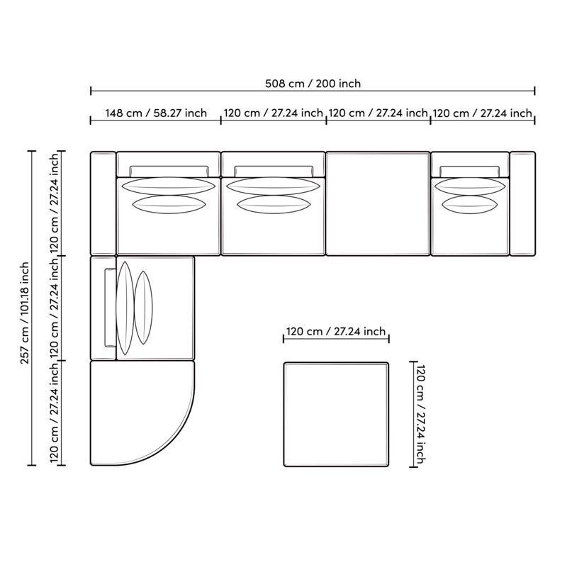 Club Modular Sectional