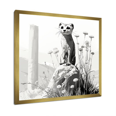 «Grey Meadow», art mural Meercat rétro