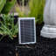 Fontaine de jardin à énergie solaire à deux niveaux de 3,7 pi avec pompe d'arrêt automatique - blanc-440856735