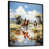 Black Floater Framed