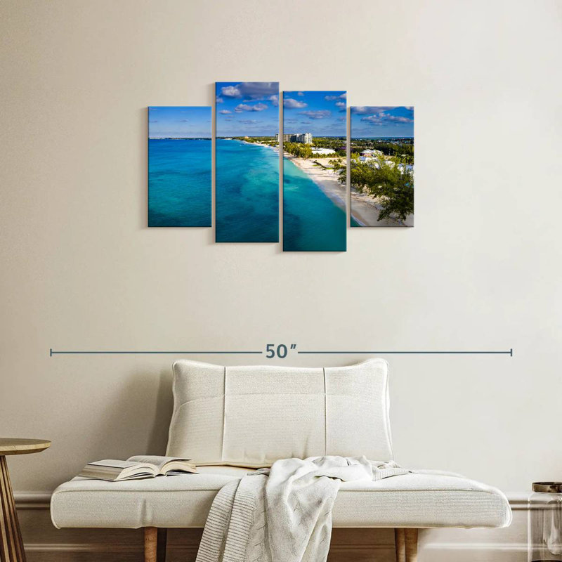 Nicci Cayman Island Shoreline, H 22 po x l 36 po