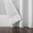Velvet Noise Reducing Thermal Extreme 100% Blackout Back Tab Curtain Panel-1630679083-1630679101