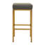 Avitable Upholstered Counter Stool with Metal Frame-87208001-87208004