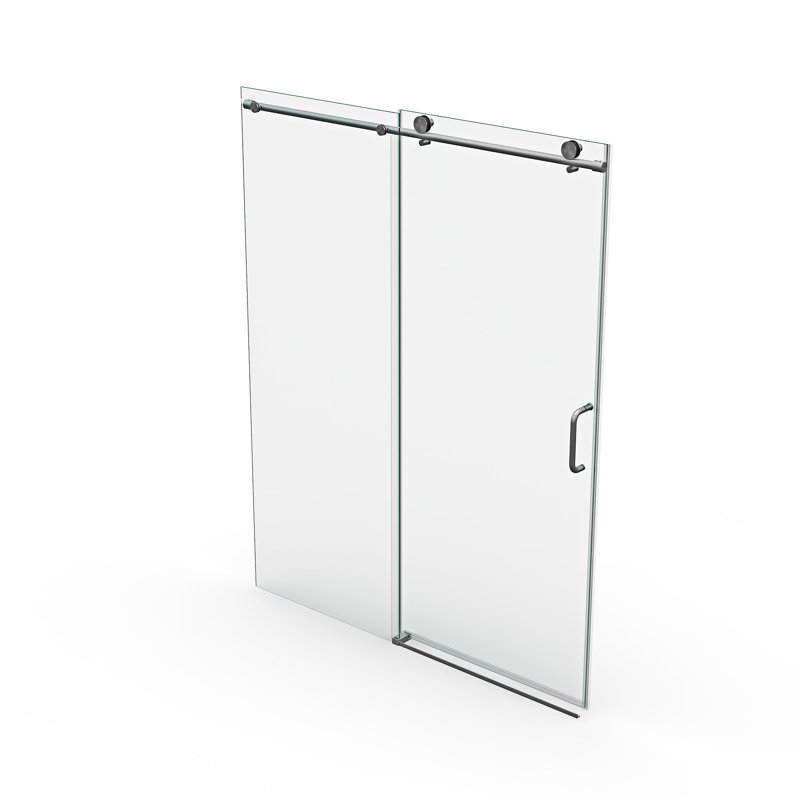Frameless Single Sliding Shower Door