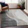 Premium Machine Washable Prisco Charcoal Rug