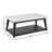 Vida White Marble Top Coffee Table