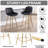 3 Piece Pub Table and Velvet Fabric Pedestal Bar Stool Dining Set (Set of 3)-1305968217-1277809732