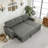 86'' Upholstered Pull-Out Sofa Bed