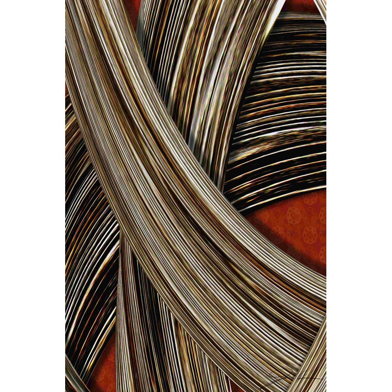 " Tangle Tile I " by Jason Higby, 18" H x 12" W