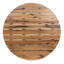 Table d'appoint en bois massif pour patio, profondeur de 35,6 po, bureau naturel pour espace extérieur, espace de travail à domicile