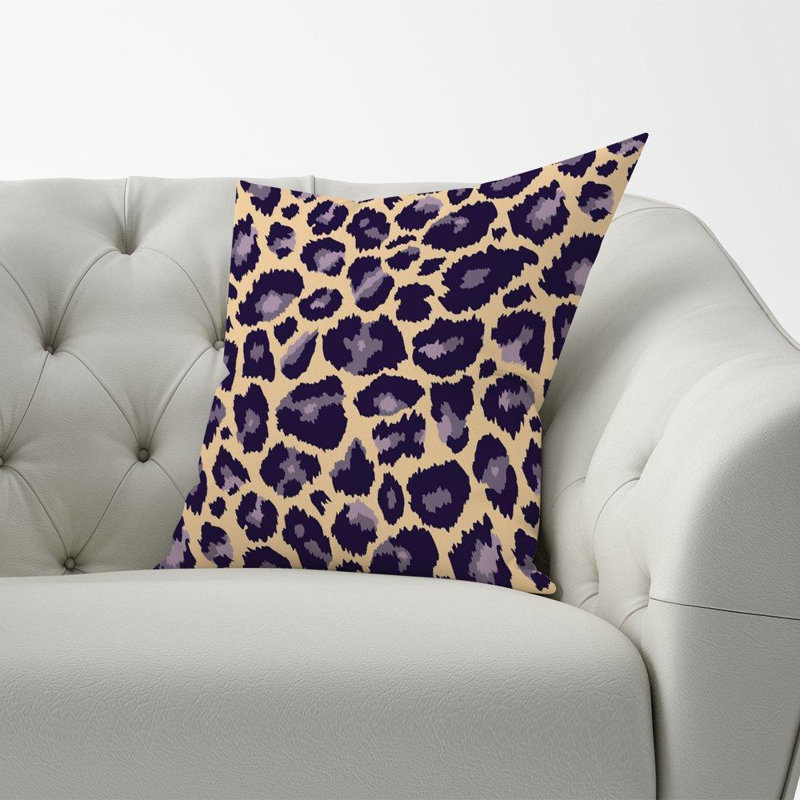 Deca Animal Print Square Cushion