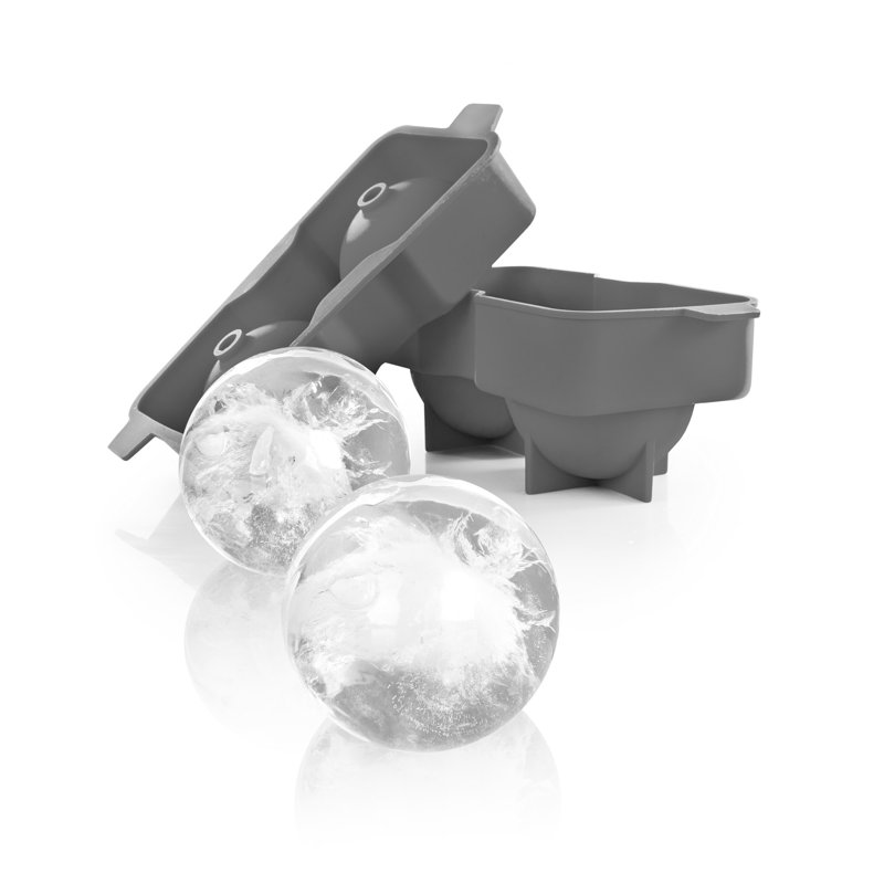 Moule à sphère de glace en silicone 2,25 po Neptune