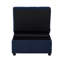Banc de rangement avec plateau coulissant Modern