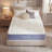 King 14" Cooling Gel Memory Foam Hybrid Mattress With Pocket Springs, Pressure Relief & Medium Plush Feel-1380061896-1380061897