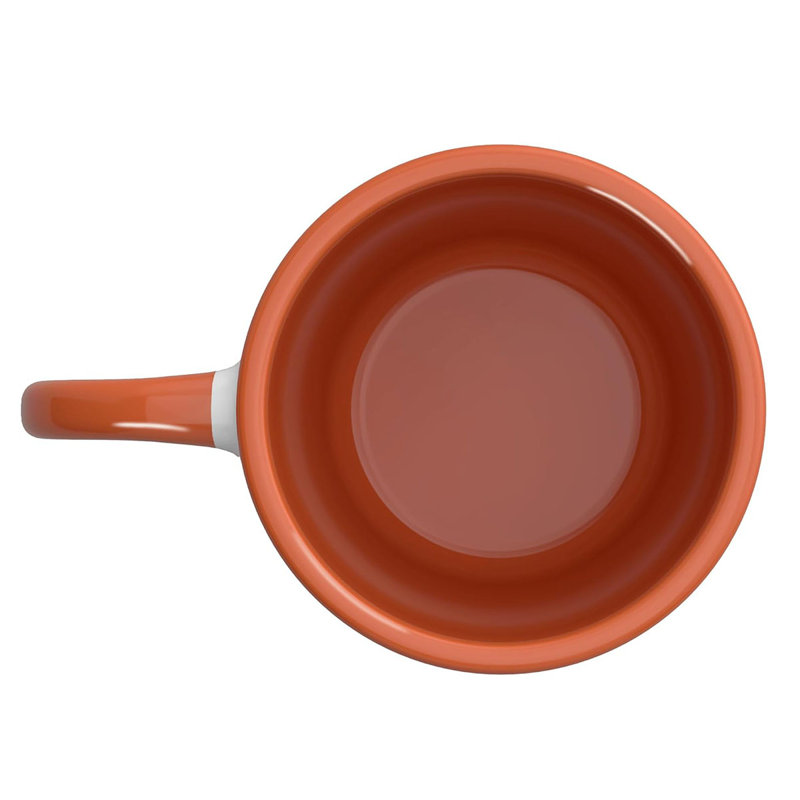 Ceramic Coffee Mug, Orange