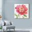« rose jardin ii », reproduction de peinture à l’acrylique sur toile tendue-33415850