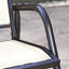 Fauteuil coulissant confortable en acier