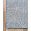 Tapis géométrique bleu / gris Jantsen-512468426