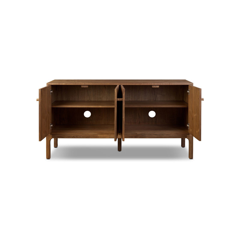 Arturo 4 Door Sideboard-Natural Walnut