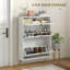 12 Pair Flip Down Shoe Storage