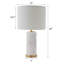 Lampe de table en marbre