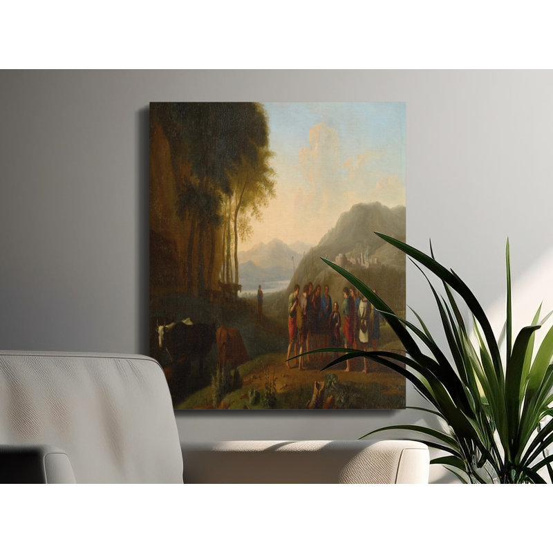 1 Piece Wrapped Canvas Wall Art Set, 25.4 cm H x 20.32 cm W