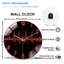 Horloge murale 12 po
