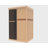 Meissalivve Full Spectrum Infrared Sauna,3 Person Home Sauna,Canadian Wood Indoor Spa Sauna With Resonance Speaker, Panoramic Tempered Glass-121466381