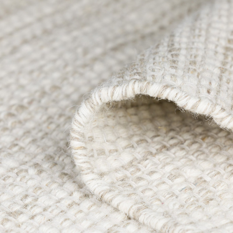 Vedder Wool Hand Woven Area Rug, Round 150cm