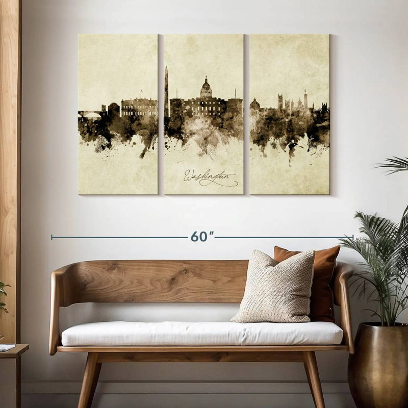 Skyline Sirci Washington DC II, H 32 po x l 50 po