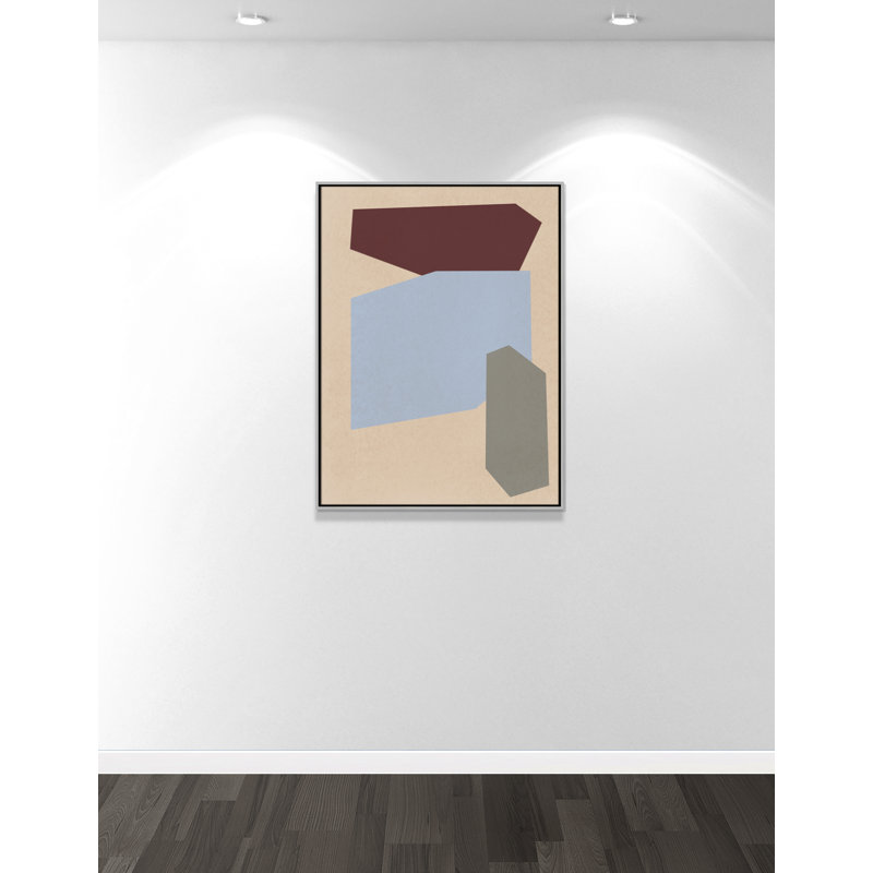 Spirited Flight Print by Marcus Prime, 31.5'' W x 41.5'' H, Silver Floater